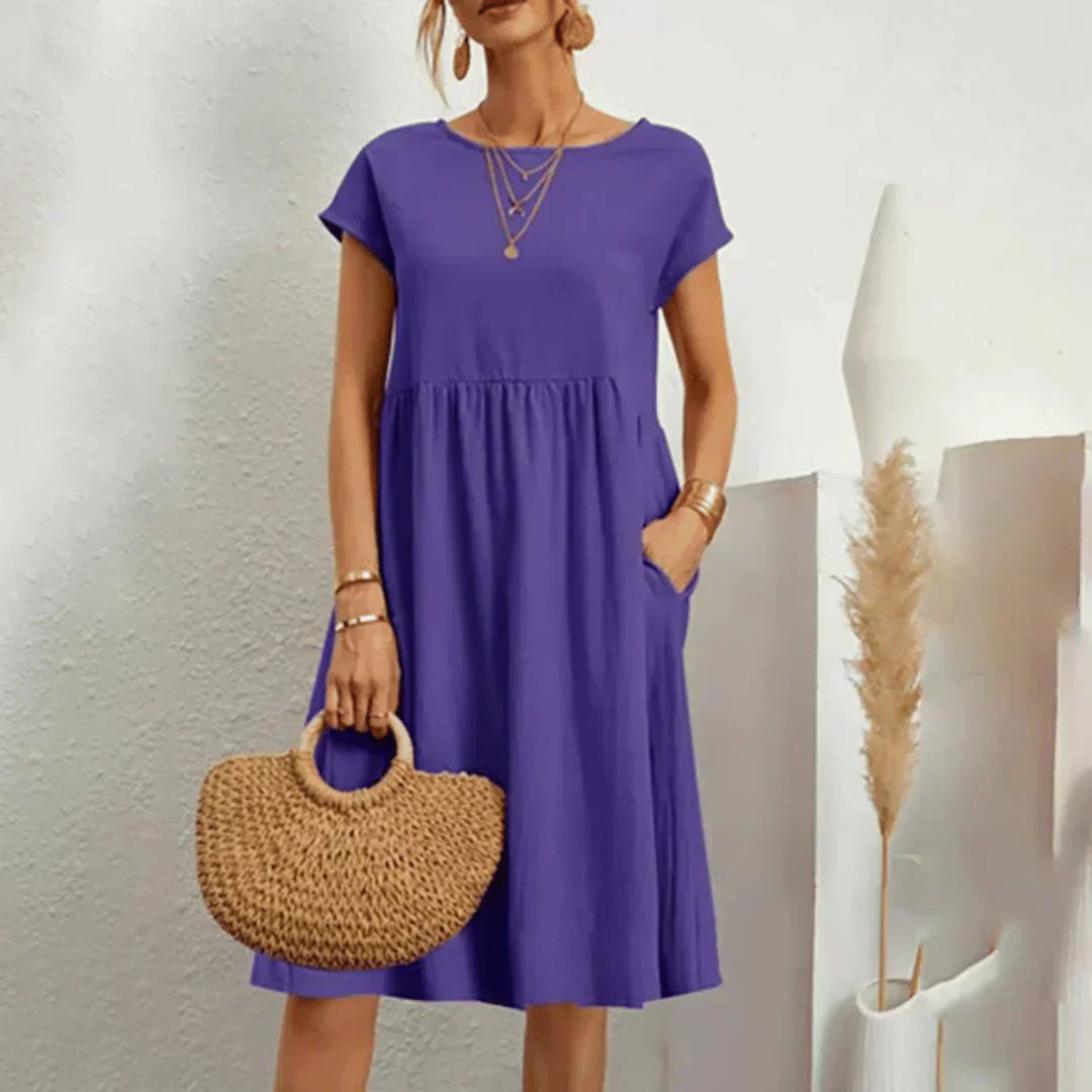 Lillian | Midi Sundress with Flowy Fit
