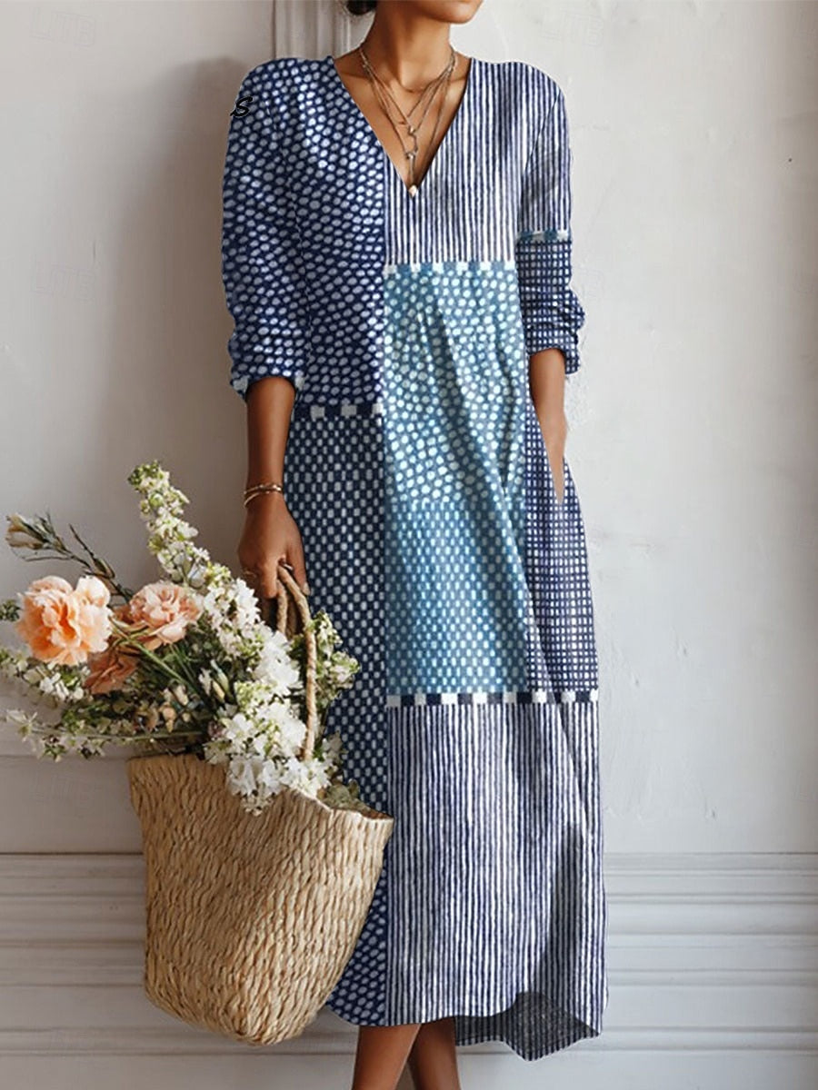 Hannah | Casual Maxi Dress with Pockets