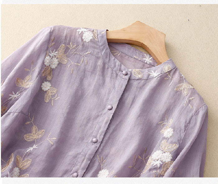 Bridget | Women's Embroidered Blouse